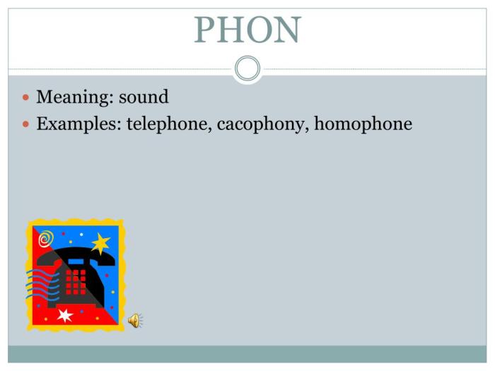 Words with phon in them